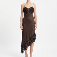 Asymmetrisches Midikleid -  Sally