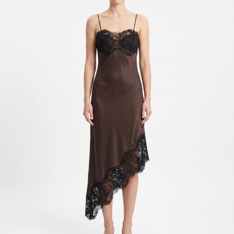 Asymmetrisches Midikleid -  Sally