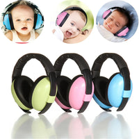 Noise-reducing baby earmuffs for sleep and travel – buy one, get one free