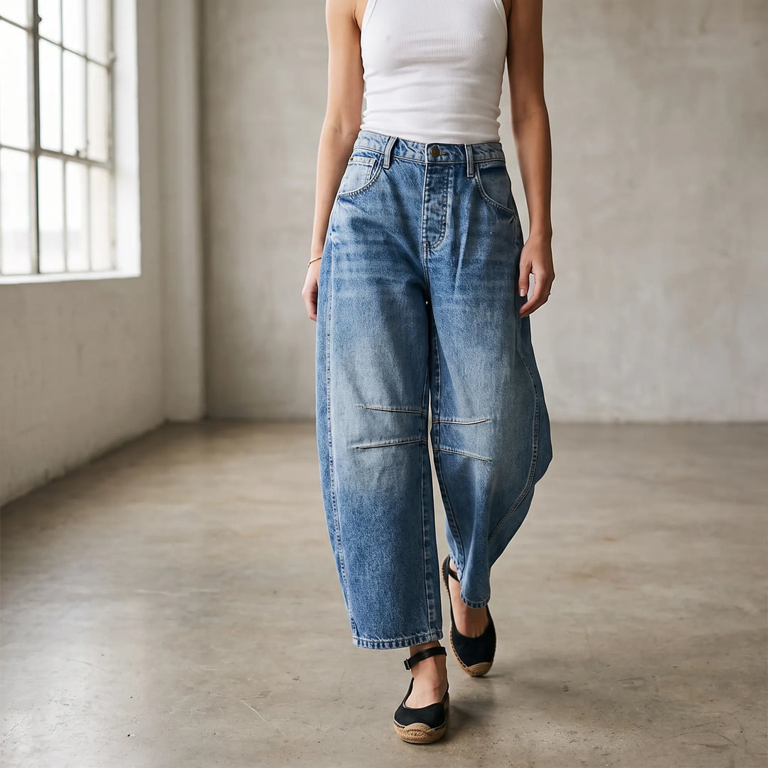 Barrel Jeans Damen -  Juanita