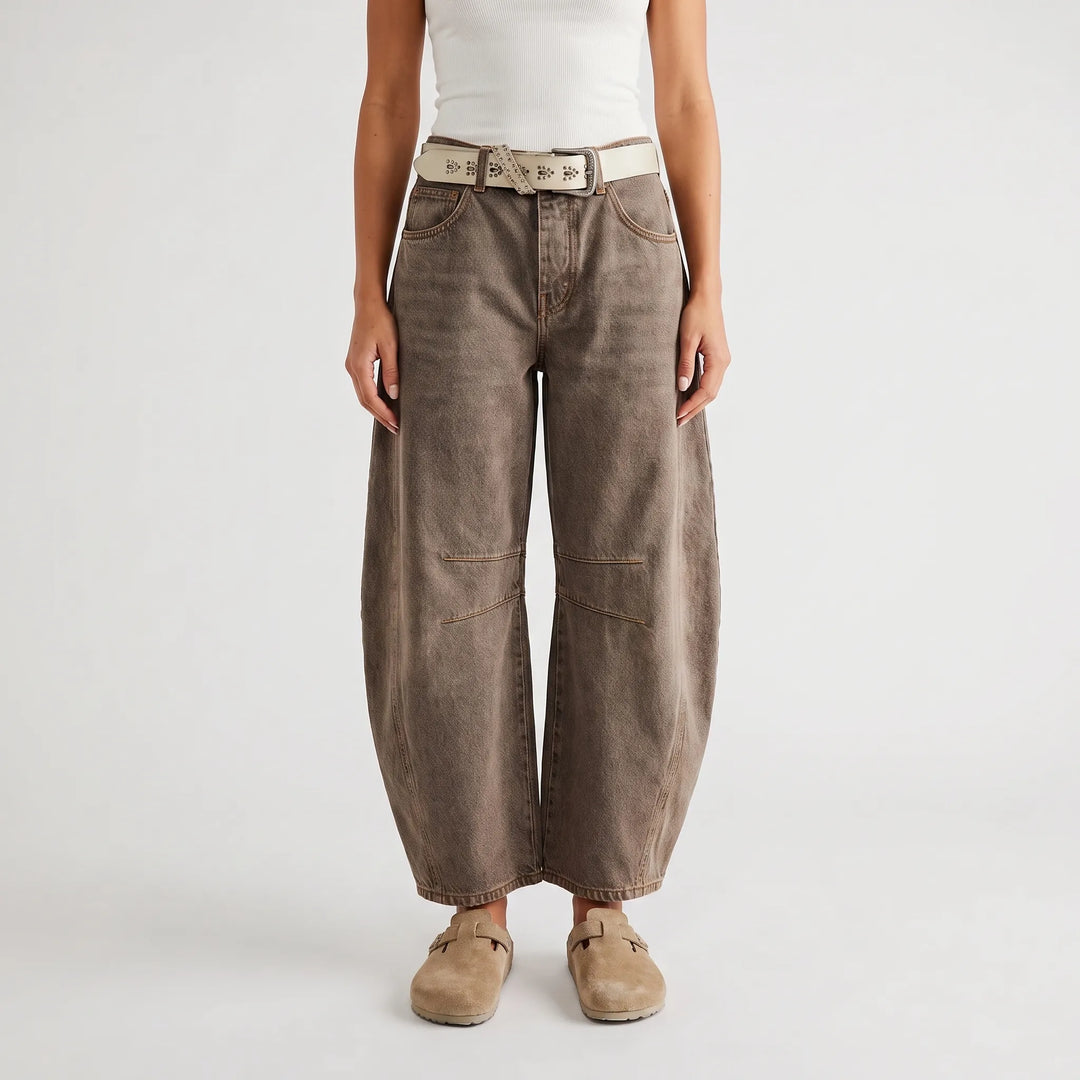 Barrel Jeans Damen -  Juanita