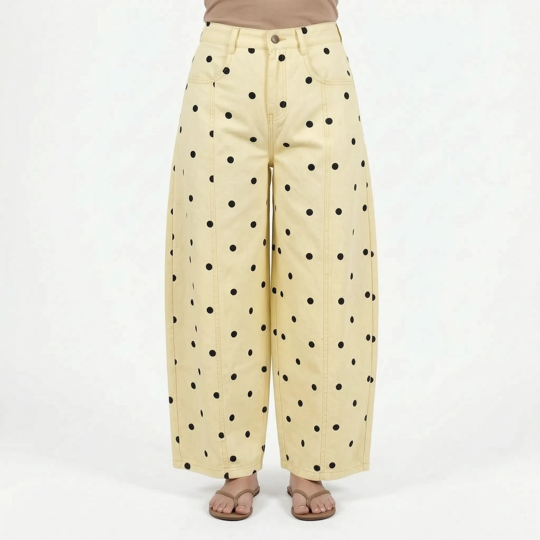 Barrel Jeans Mit Hoher Taille -  Sonya