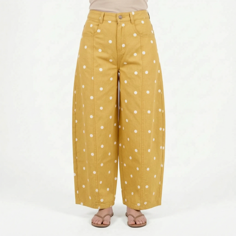 Barrel Jeans Mit Hoher Taille -  Sonya