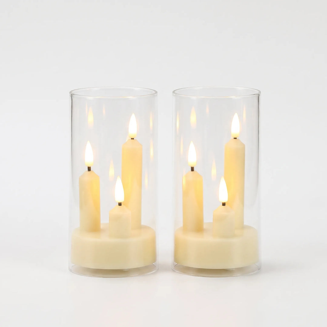 Battery-Operated Artificial Candle Set - Glowick