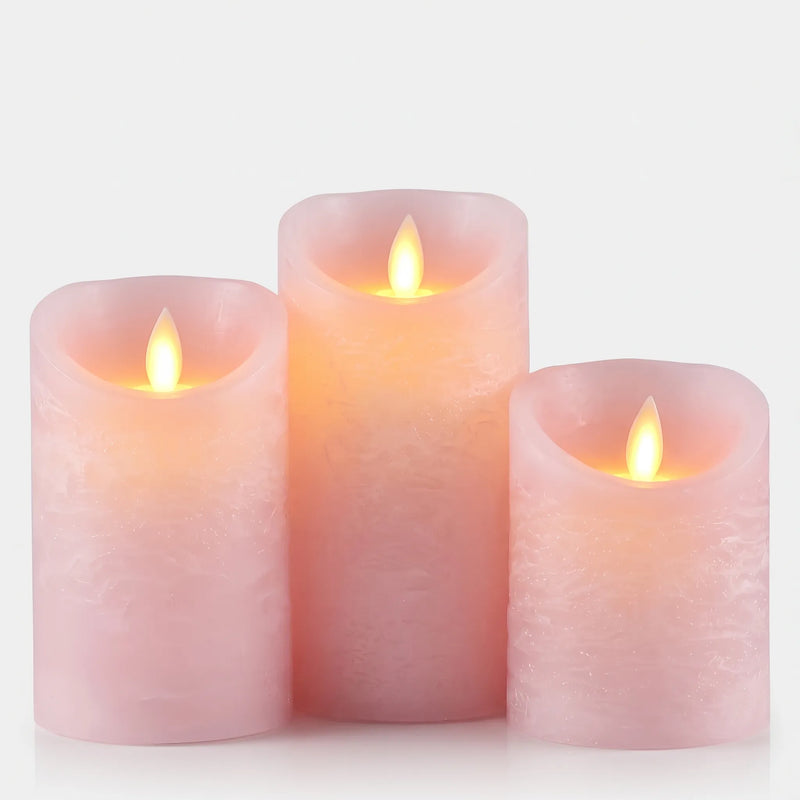 Battery-Operated Pillar Candles - Ignitia
