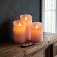 Battery-Operated Pillar Candles - Ignitia