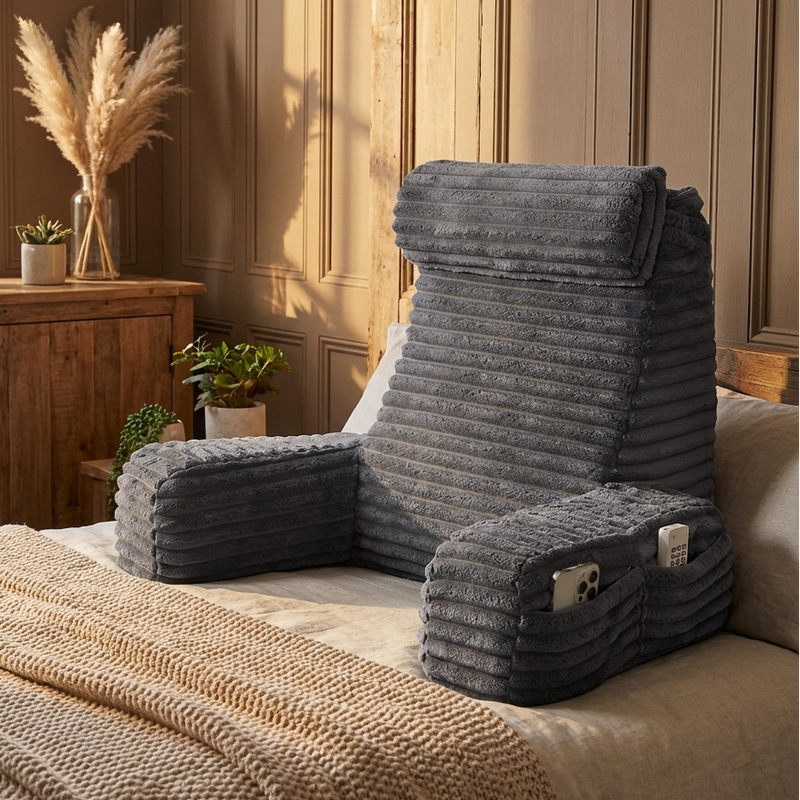 Bed Reading Pillow With Arms - Pollowa