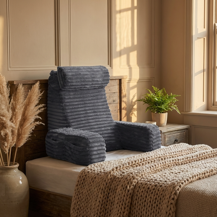 Bed Reading Pillow With Arms - Pollowa