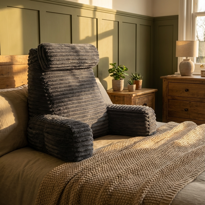 Bed Reading Pillow With Arms - Pollowa