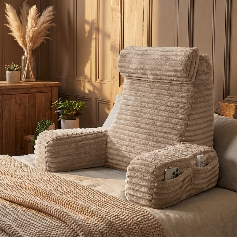 Bed Reading Pillow With Arms - Pollowa