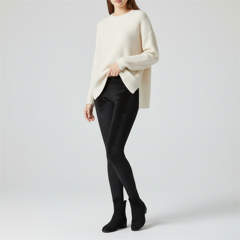 Bequeme Fließleggings - Ilse