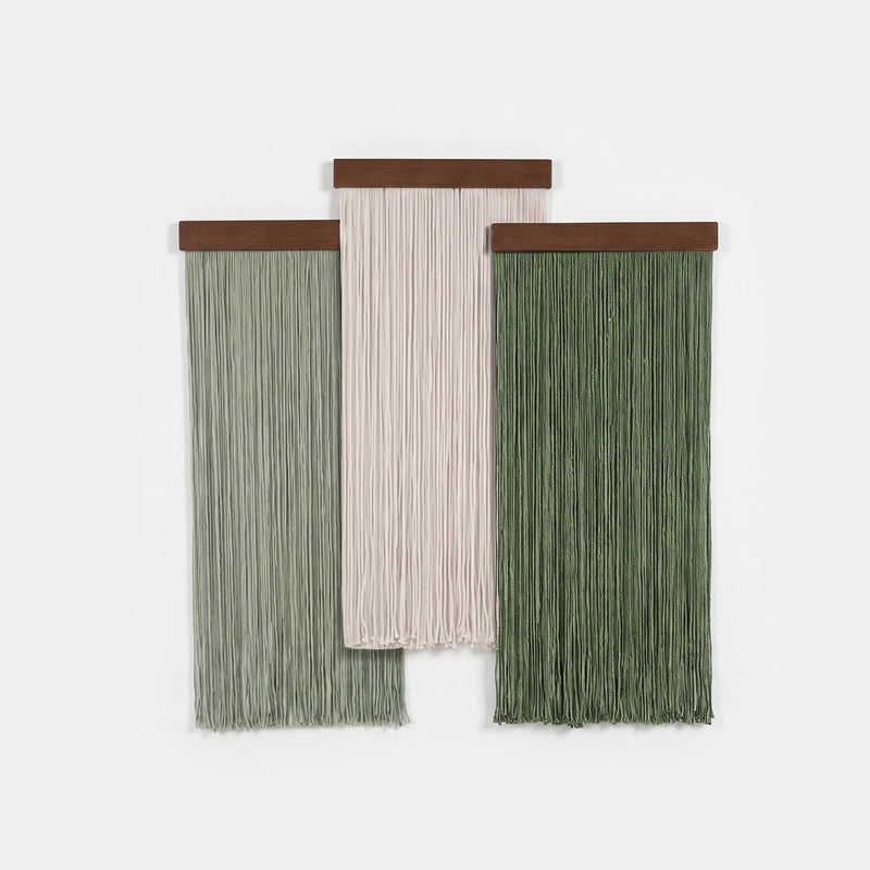 Bohemian Fringed Wall Hanging - Drapeia