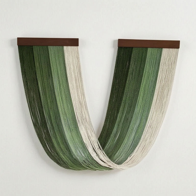 Bohemian Fringed Wall Hanging - Drapeia