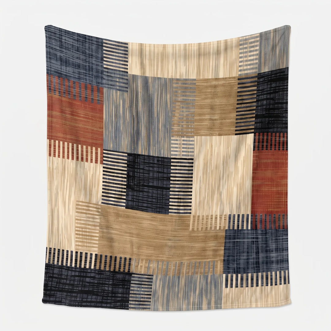 Bohemian Patchwork Style Throw - Weavaro