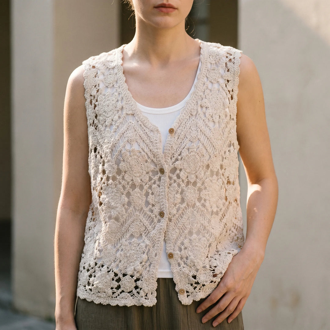 Boho Style Summer Vest -  Jana