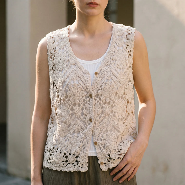 Boho Style Summer Vest -  Jana
