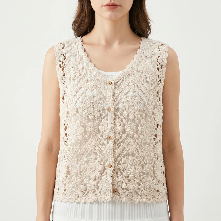 Boho Style Summer Vest -  Jana