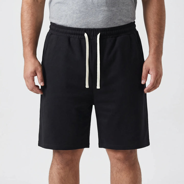 Bold Graphic Print Beach Shorts - Cameron