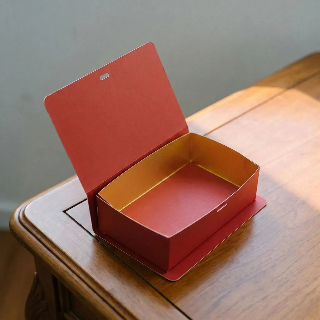 Book Shaped Floral Favour Box - Novellia