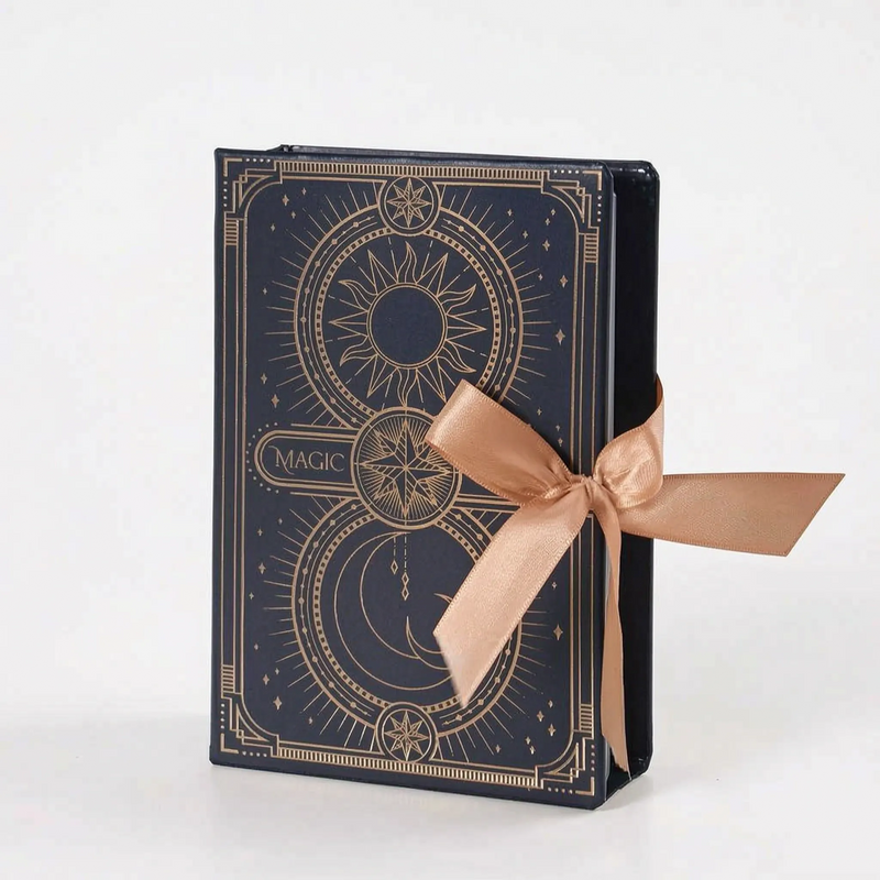 Book Shaped Floral Favour Box - Novellia