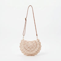 Brown Woven Handbag - Nomiia