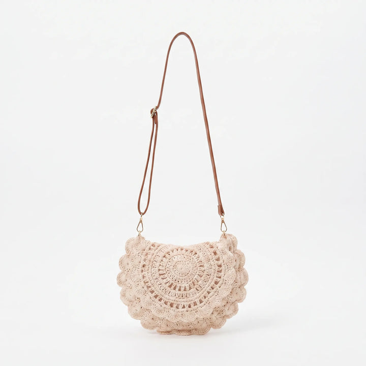 Brown Woven Handbag - Nomiia
