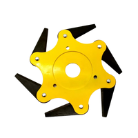 Robust trimmer head with 6 steel blades – TrimmBlade
