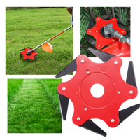 Robust trimmer head with 6 steel blades – TrimmBlade