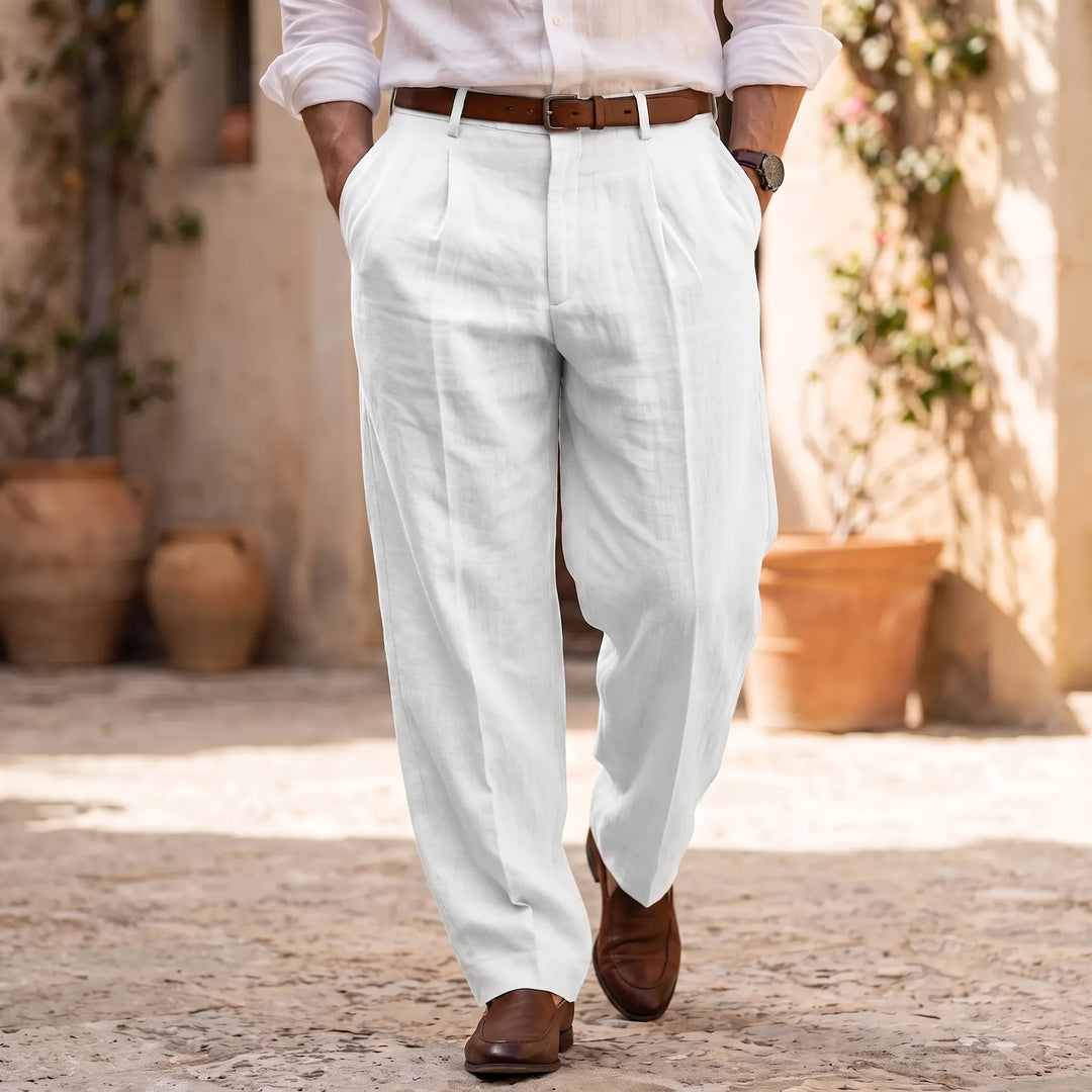 Bundfaltenhose Für Herren -  Ernesto