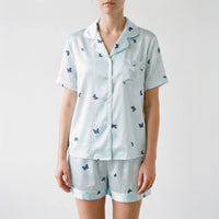 Button-Down Pyjama Short Set - Sheri