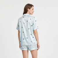 Button-Down Pyjama Short Set - Sheri