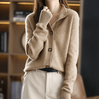 Button-Up Knit Cardigan - Leticia