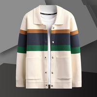 Herenvest with Button Closure and Stripes – Enzo
