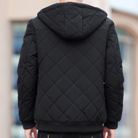 Quilted Men's Jacket with Hood – Dario