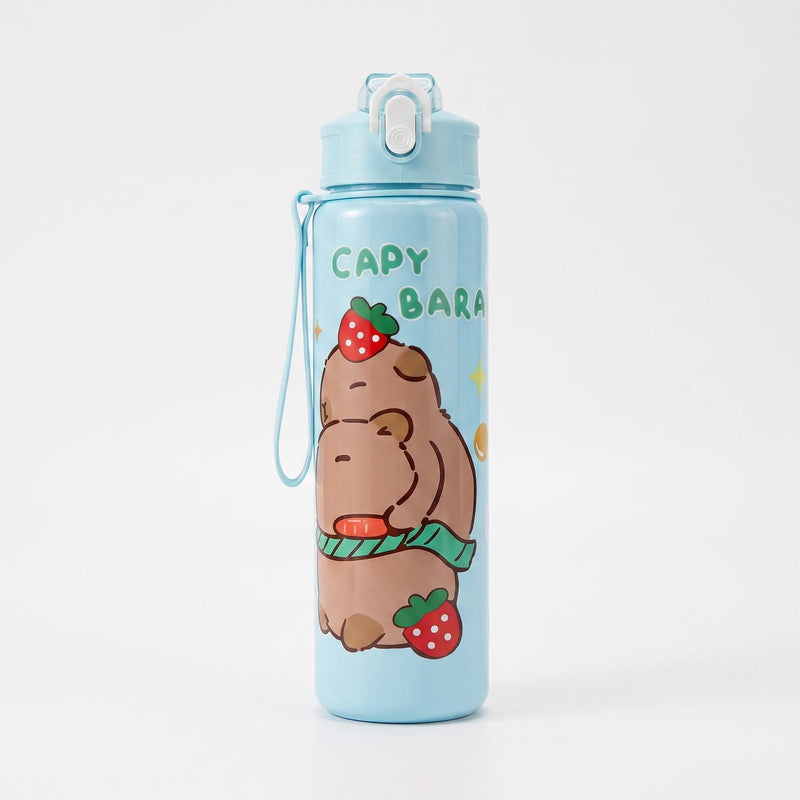 Capybara Printed Children's Water Bottle - Capyflow