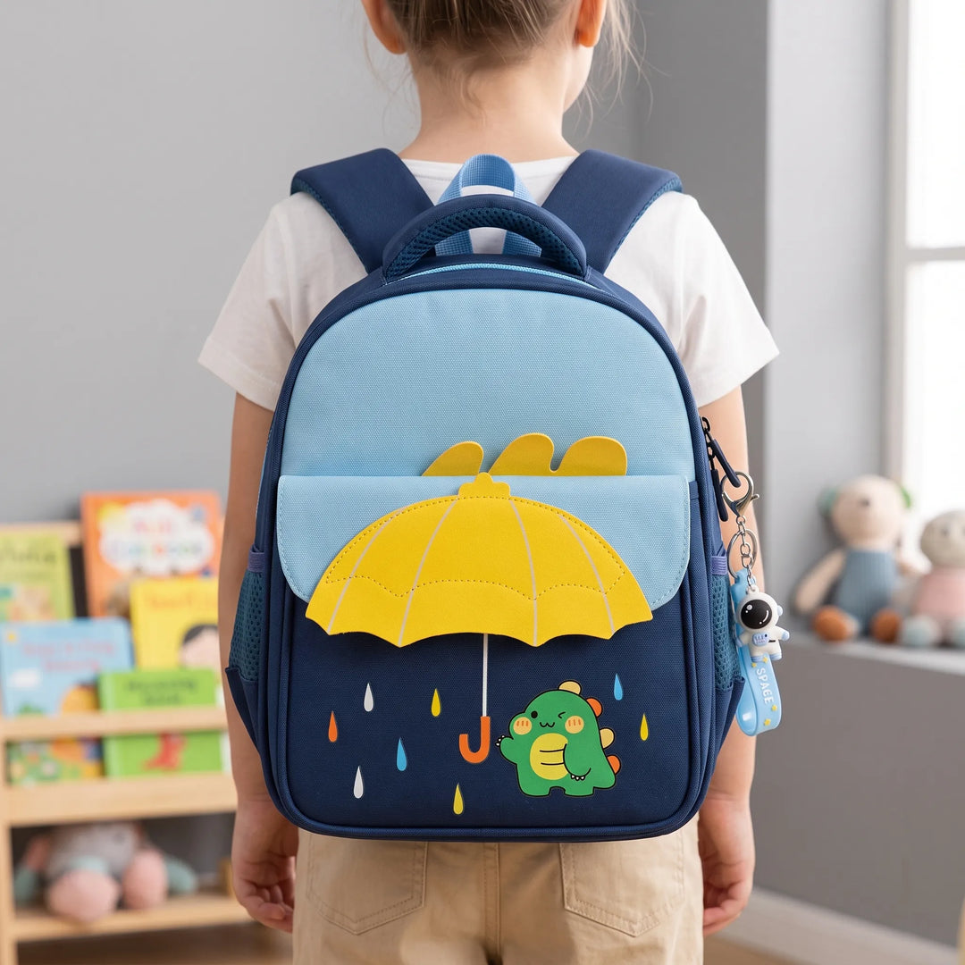 Cartoon Print Children's School Rucksack - Bumbly