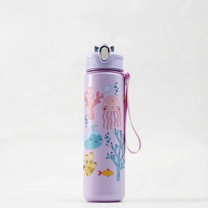 Cartoon Print Reusable Drinks Bottle - Sipify