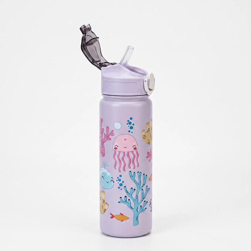 Cartoon Print Reusable Drinks Bottle - Sipify