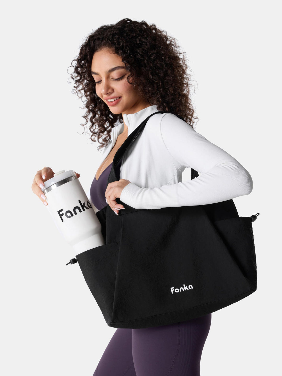 Casual Black Tote Bag - OmniTote
