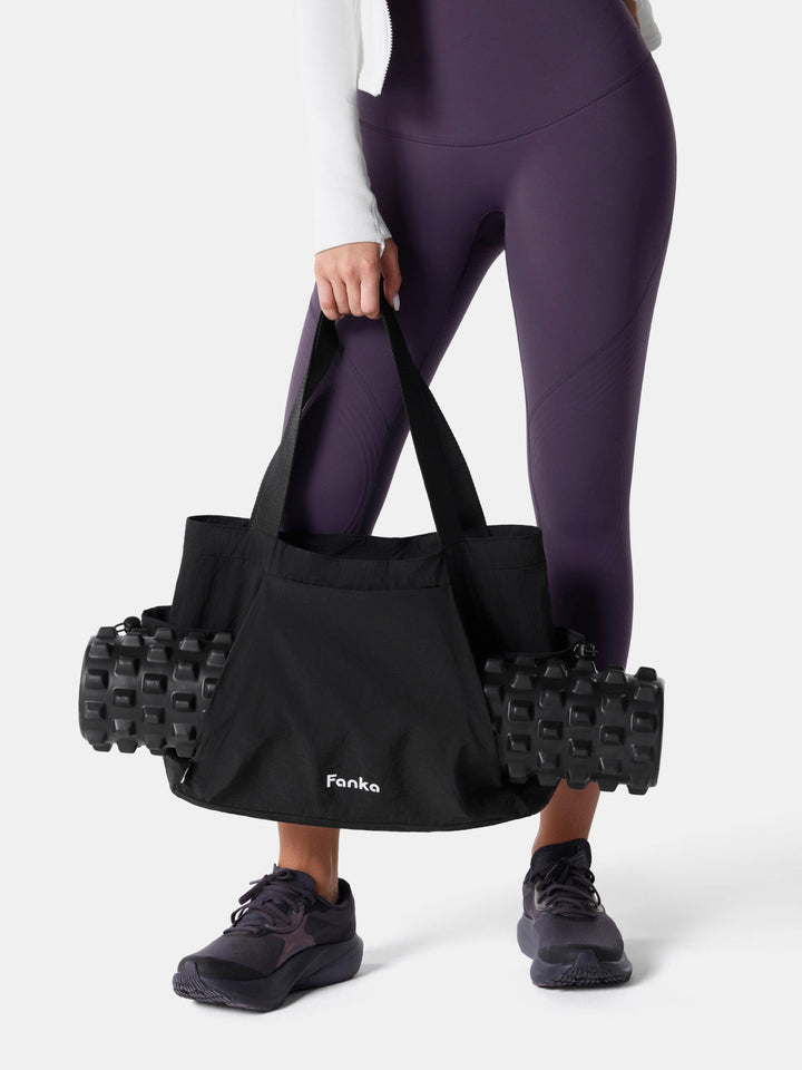 Casual Black Tote Bag - OmniTote