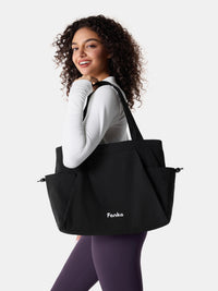 Casual Black Tote Bag - OmniTote