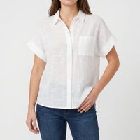 Casual Button-Down Shirt -  Kelley