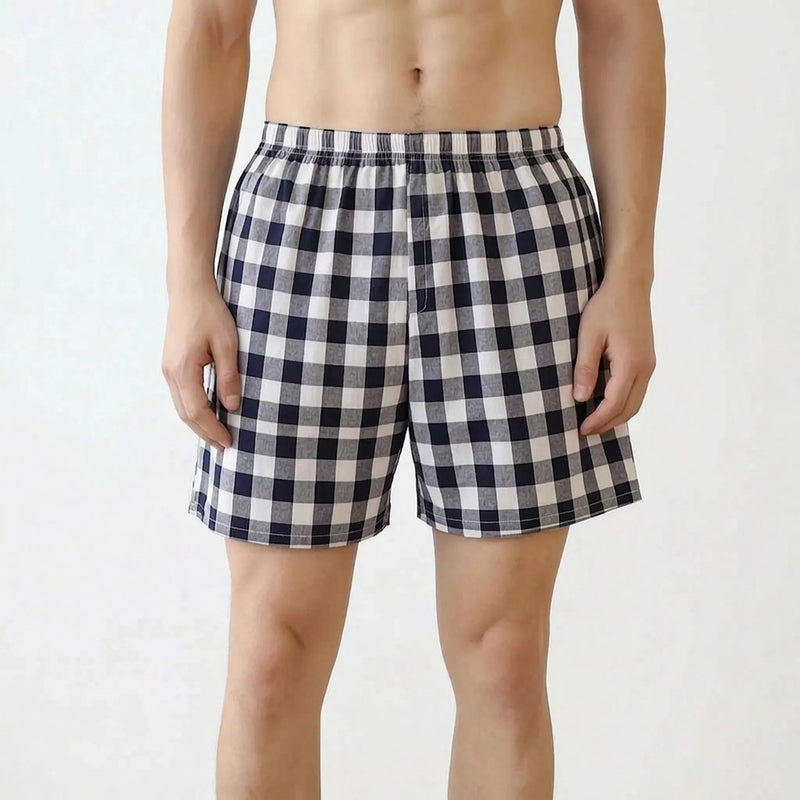 Casual Check Pyjama Shorts - Hugo