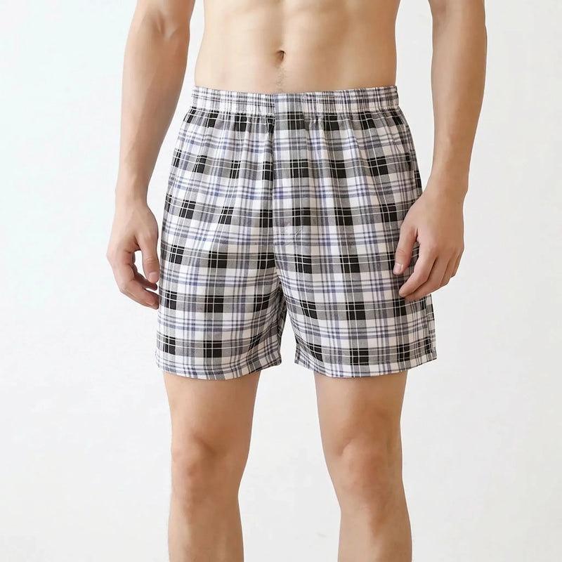 Casual Check Pyjama Shorts - Hugo