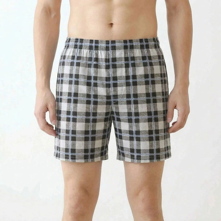 Casual Check Pyjama Shorts - Hugo