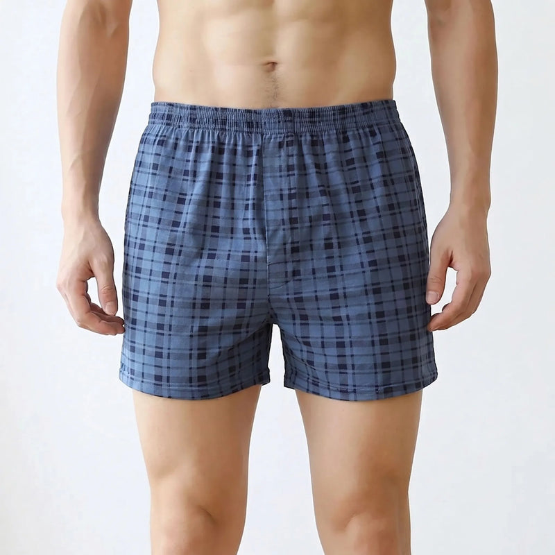 Casual Check Pyjama Shorts - Hugo