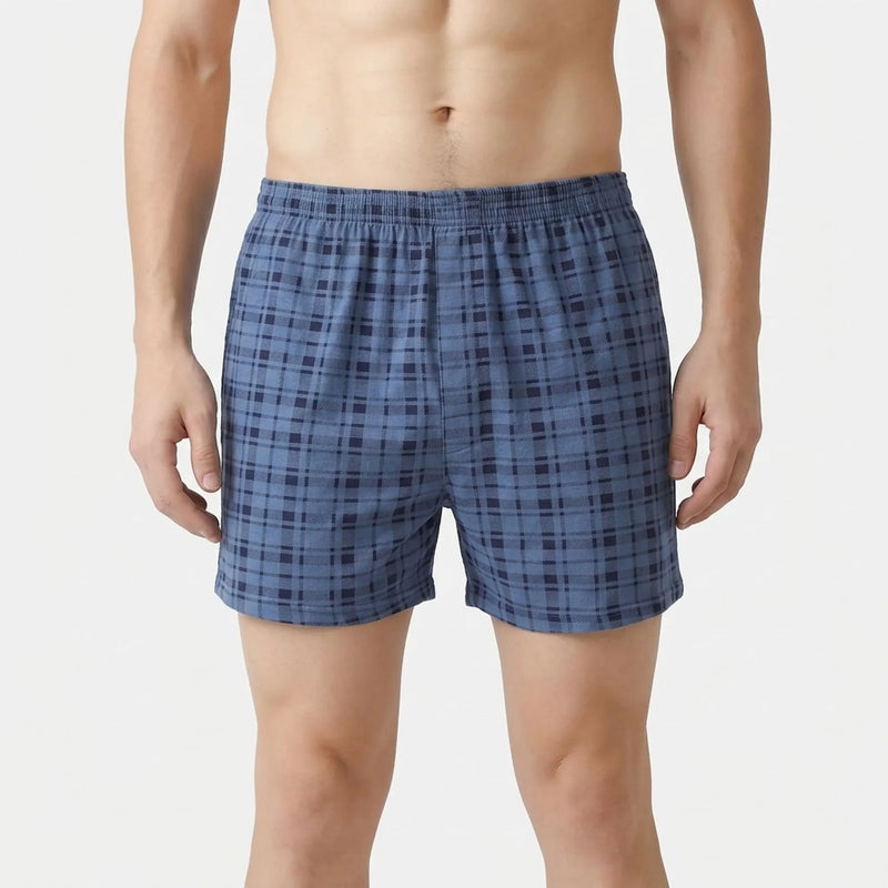 Casual Check Pyjama Shorts - Hugo