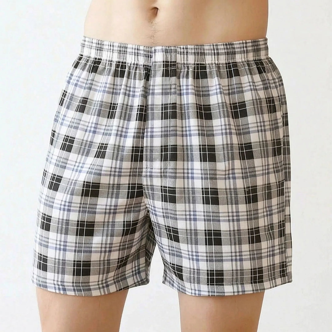 Casual Check Pyjama Shorts - Hugo