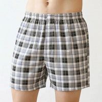 Casual Check Pyjama Shorts - Hugo