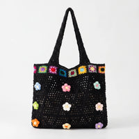 Casual Crochet Tote Bag - Florinta